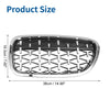 BMW 528i 535i 550i xDrive SilverTone Front Hood Grille
