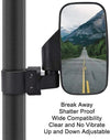 Kawasaki Mule 600 610 2500 2510 3000 3010 UTV Side View Mirror Set