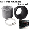 Turbo Front Bumper Car Air Intake Pipe Carbon Fiber Style