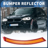 BMW X5 (2014-2018) 1Pc Red Yellow Front Left Bumper Reflector
