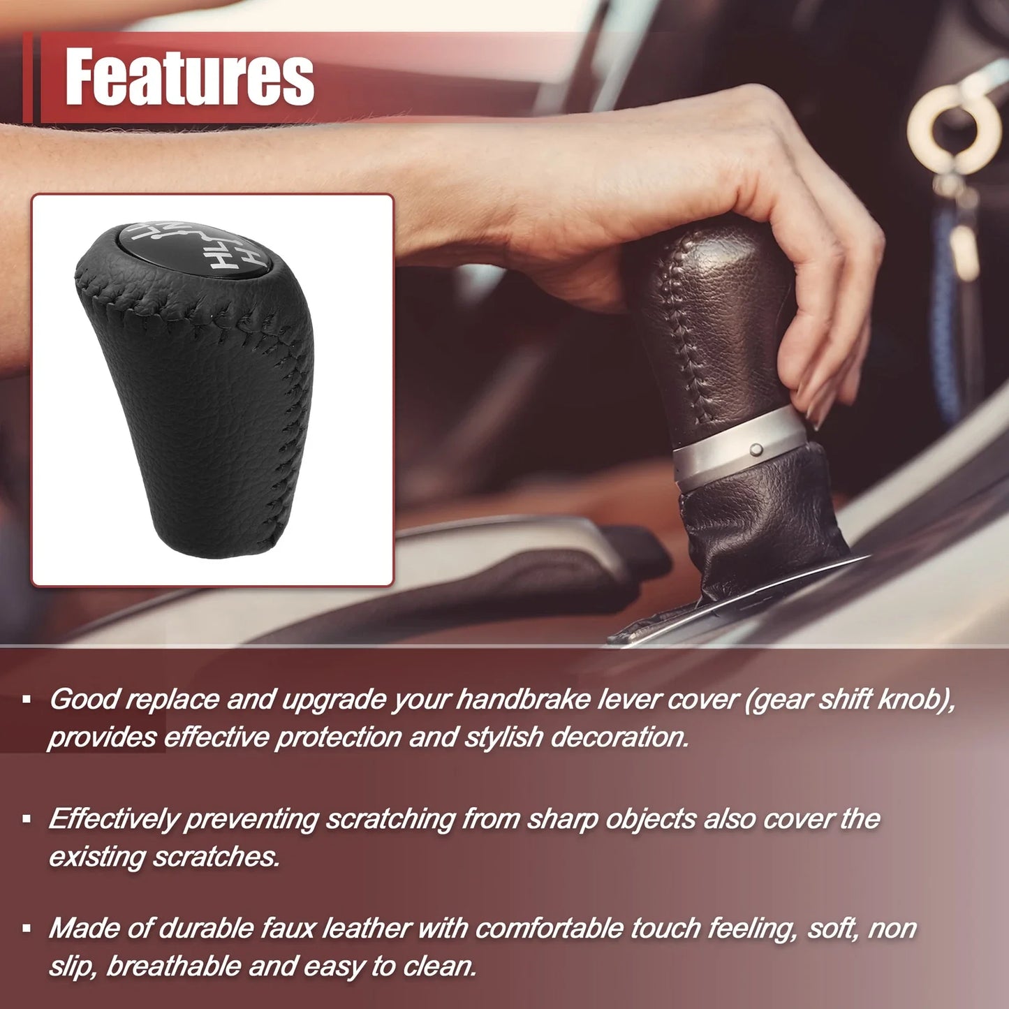 Automatic Gear Stick Shift Knob for Toyota Land Cruiser Prado (2003-2009)