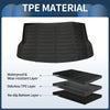 Chevrolet Bolt EUV 2022-2024 TPE Cargo Liner Replacement Black Trunk Mat
