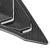 Honda Civic Sedan Carbon Look Window Louver Vent Shutter Cover (2022–25)