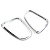 BMW Mini Cooper R56 R57 R58 R59 Silver Tail Light Covers (2007-2014)