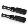 Harley Softail Deluxe Fat Boy Rear Footpegs Bracket Black (2018-2025)