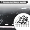 Motorcycle Black Finishing Countersunk Washers Dress Up Fastener Tool Kit