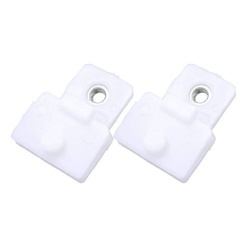 Isuzu D-Max Rodeo Holden Colorado 2 x White Door Glass Rail Clips