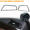 BMW F10 5 Series Carbon Fiber Dashboard Air Vent Outlet Frame Trim (2011-2017)