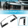 Mitsubishi Triton L200 Front Headlight Eyebrow Cover Trim (2023-2025)