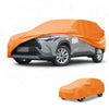 Toyota Corolla Cross Orange Cotton Car Cover Waterproof All Weather