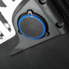 Jeep Wrangler Blue Top Roof Speaker Trim Ring Covers (2007-2014)