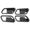 Nissan Sentra 2020-2024 Carbon Style Inner Door Handle Bowl Cover Trim
