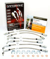 Landcruiser HDJ80R HZJ80R (No ABS, 2 Inch Lift) Brake Line Kit (1992-1998)