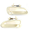 Exterior Outer Door Handle Beige FL+FR Fits Honda Accord CG 4D Sedan 1998-02 D06