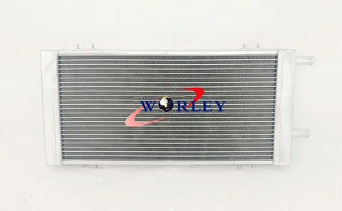 Universal Aluminum Radiator Air to Water Intercooler Heat Exchanger Silver