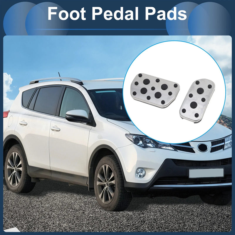 Toyota RAV4 Automatic Footrest Pedals Cover Set (2013-2018)