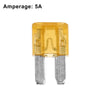 Car, Boat, Truck, RV, Motorcycle - Orange 25 x 5A Mini Blade Fuses