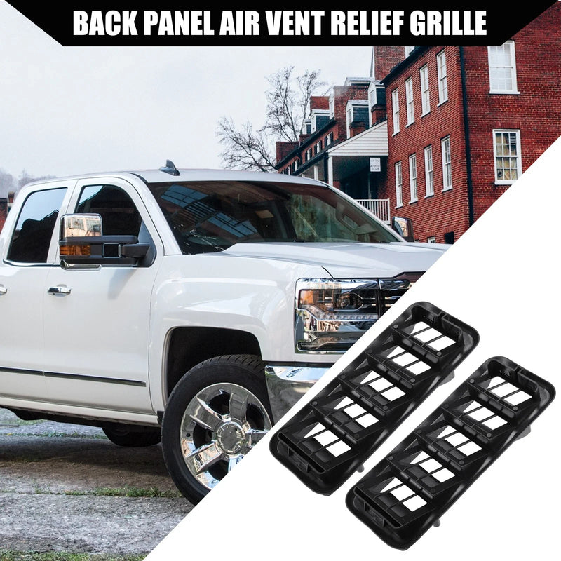 GMC Chevrolet Silverado  2 x Pieces Back Panel Air Vent Grille