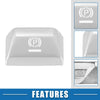Porsche Panamera (2017-2022) Silver Electronic Handbrake Button Cover