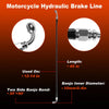 Harley Softail Hydraulic Front Brake Line Kit Black (2011-2013)