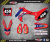 Honda CRF 450 (2013-2016) ACTIVE STYLE Stickers Custom Graphics Full Kit