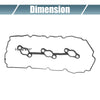 Hyundai (No.224533C710) - Black Valve Cover Gasket Set (2011-2016)