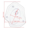 Kawasaki ER650 ER6N EX650 Ninja Side Stand Enlarge Plate Kickstand Extension (2006-2019)