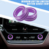 Toyota Corolla 2020-2022 AC Control Switch Knob Cover Trim ( Purple)