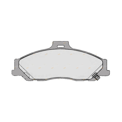 Mazda BT-50 B2500 B3000 Front Disc Brake Pads Set (2006-2014)