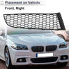 BMW 740i (2011-2015) Black 1x Car Right Front Fog Light Grill