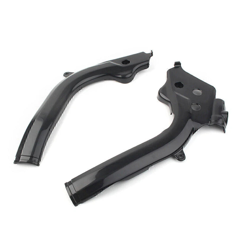 KTM SX SXF EXC 125 250 350 450 Black Plastic Frame Guards (2016-2018)