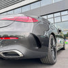 Benz GLE Coupe 1 Pair Gloss Black Rear Bumper Spoiler Trim (2024-)