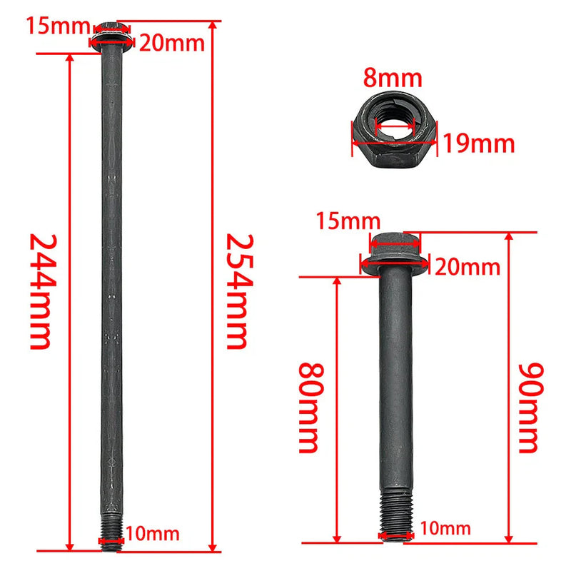 Yamaha Raptor 700 YFM700 A-Arm Upper & Lower Bolts & Nuts (2006–2022)