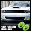 Dodge Challenger 2 x Car ABS Front Fog Light Covers Trim (2015-2020)