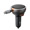 Efficient Power Delivery Car Charger Set with Dual Cables