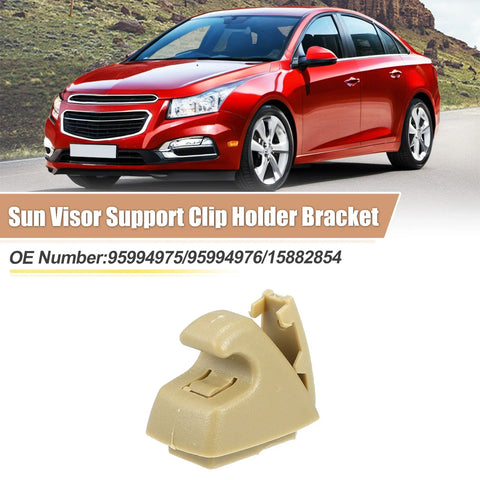 Chevrolet Cruze 4 x Beige Sun Visor Support Clip Retainer