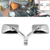 Honda CT110 XR250L 10mm Chrome Rear View Side Mirrors (1980-2023)