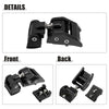 Jeep Wrangler JK (2011-2018) - Black 2 x Locking Catch Front Hood Latches