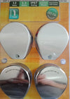 LED Navigation Lights Horizontal Mount White & Stainless Cover
