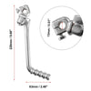 YX150 YX160 Silver Tone Kick Start Lever 13mm