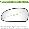 Hyundai Sonata Heated Left Side Mirror Glass (1999-2005)