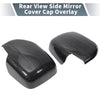 Lexus LX470 Pair Rearview Mirror Cap Overlay Black Carbon Fiber (1998–2007)