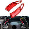Peugeot 3008 5008 GT Red Steering Wheel Paddle Shifter Extensions (2017-2019)
