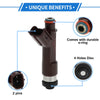 Toyota 4Runner 4.7 (2004-2009) 1 Pc Brown Fuel Injector