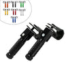 Motorbike Black CNC Folding Rearsets Foot Pegs
