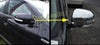 Mitsubishi Outlander Sport / ASX Chrome Side Mirror Cover Trim (2016-2021)