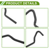 Toyota Camry 2.4L (2002-2009) Rubber Black 1 Pc Heater Hose