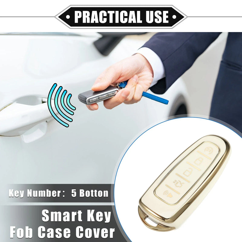 Ford Escape, Lincoln 5 x Remote Keyless Key Fob Covers (2020-2023)
