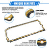 BMW 135is Oil Pan Gasket 3.0L Turbocharged (2012-2013)