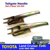 LH+RH Tailgate Door Handles Latch Fits 1975-1984 Toyota Land Cruiser HJ45 HJ65